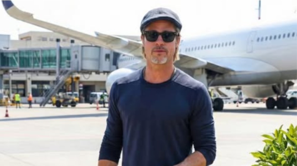 Brad Pitt: Τα πρώτα πλάνα από την άφιξή του στην Ύδρα [βίντεο]
